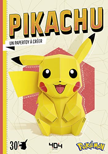 Pikachu - Un papertoy à créer von 404 EDITIONS
