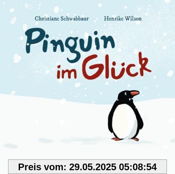 Pinguin im Glück