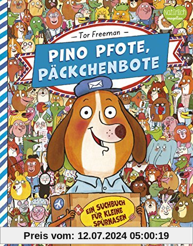 Pino Pfote, Päckchenbote - Ein Suchbuch für kleine Spürnasen
