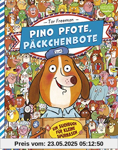 Pino Pfote, Päckchenbote - Ein Suchbuch für kleine Spürnasen