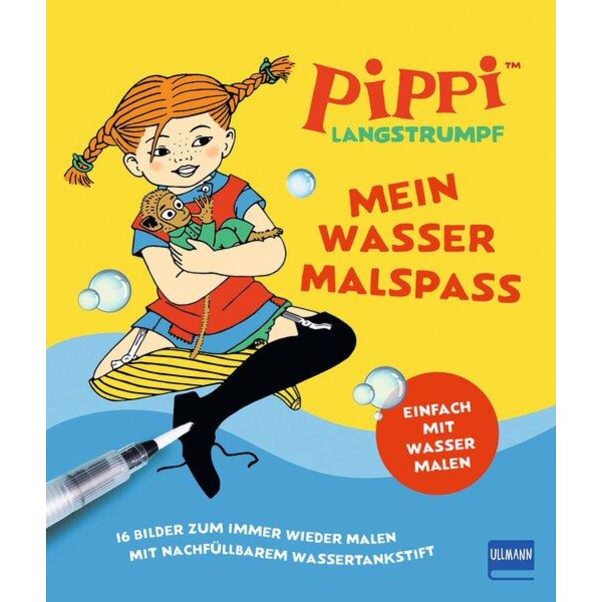 Pippi Langstrumpf - Mein Wassermalspaß Pippi Langstrumpf - Mein Wassermalspaß von Ullmann Medien GmbH