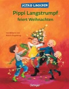 Pippi Langstrumpf feiert Weihnachten von Oetinger