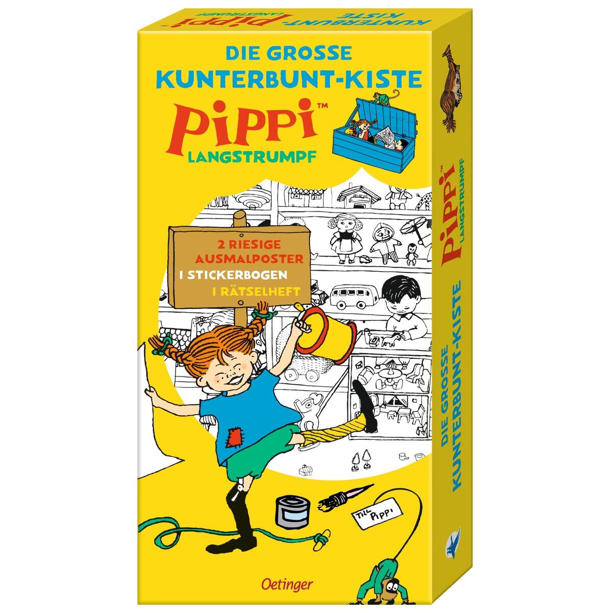 Pippi Langstrumpf. Die große Kunterbunt-Kiste von Oetinger