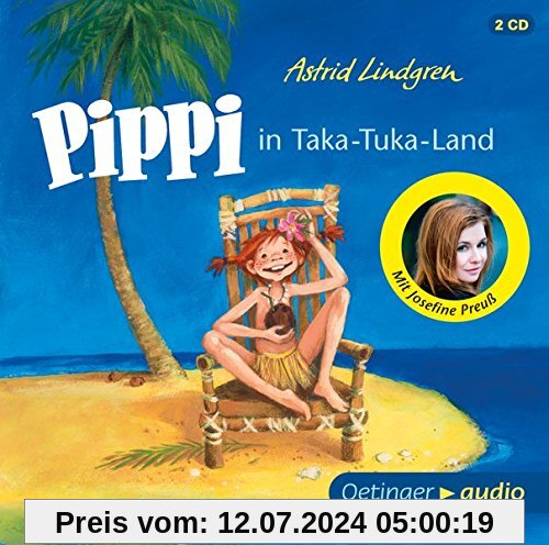 Pippi in Taka-Tuka-Land (2 CD): Ungekürzte Lesung, ca. 129 min.