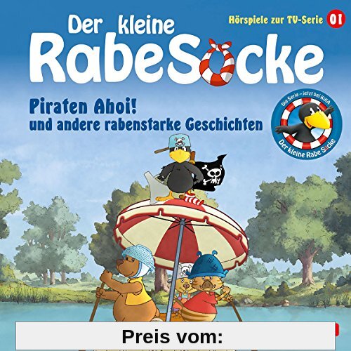 Piraten Ahoi! und andere rabenstarke Geschichten: 1 CD (Der kleine Rabe Socke - Hörspiele zur TV Serie, Band 1)