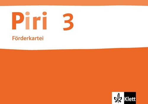 Piri 3: Förderkartei mit Diagnosebögen Klasse 3 (Piri. Ausgabe ab 2014)