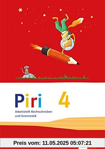 Piri Das Sprach-Lese-Buch / Arbeitsheft Druckschrift 4. Schuljahr