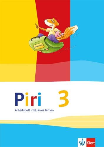Piri 3: Arbeitsheft Fördern und Inklusion Klasse 3 (Piri. Ausgabe ab 2014)