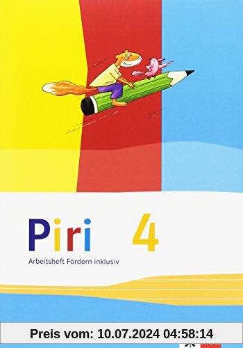 Piri Das Sprach-Lese-Buch / Arbeitsheft Fördern inklusiv 4. Schuljahr
