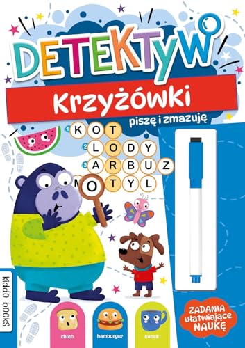 Detektyw krzyżówki: Piszę i zmazuję Detektyw krzyżówki: Piszę i zmazuję von Kiddo books