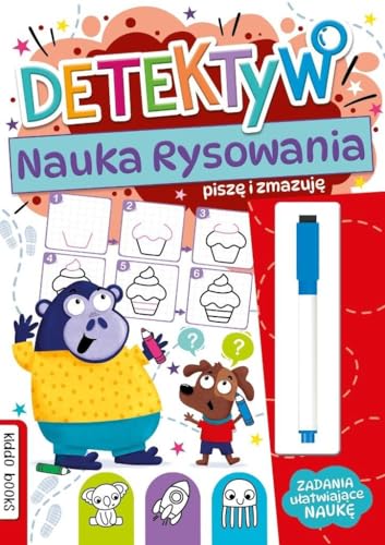 Detektyw nauka rysowania: Piszę i zmazuję Detektyw nauka rysowania: Piszę i zmazuję von Kiddo books