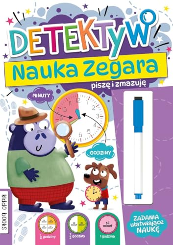 Detektyw nauka zegara: Piszę i zmazuję Detektyw nauka zegara: Piszę i zmazuję von Kiddo books