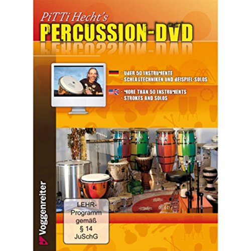 Pitti Hecht's Percussion-DVD: Über 50 Percussion-Instrumente mit Schlagtechnik