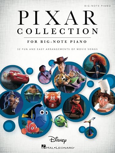 Pixar Collection for Big-Note Piano. Klavier Solo. Pixar Collection for Big-Note Piano. Klavier Solo. von Hal Leonard