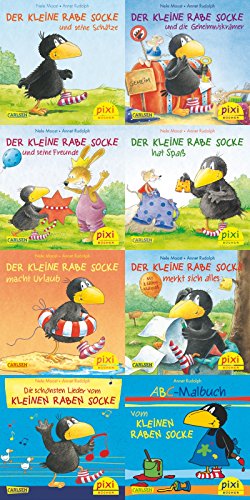 Pixi-Box 193: Der kleine Rabe Socke (8x8 Exemplare) (193)