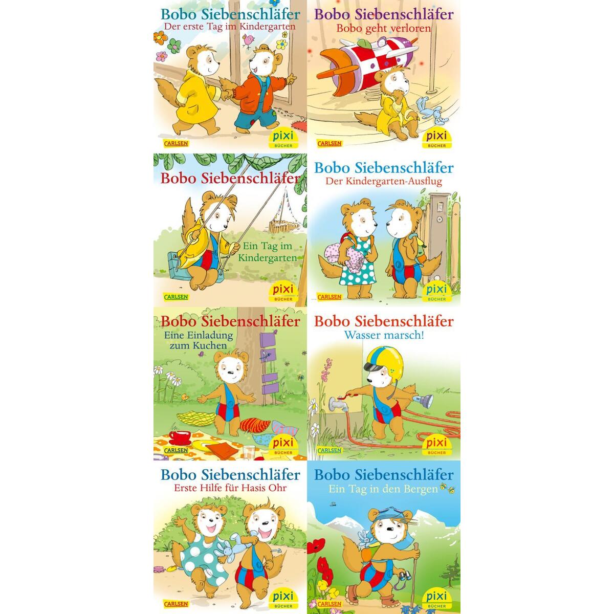 Pixi-Box 282: Neues von Bobo Siebenschläfer (8x8 Exemplare) von Carlsen Verlag GmbH