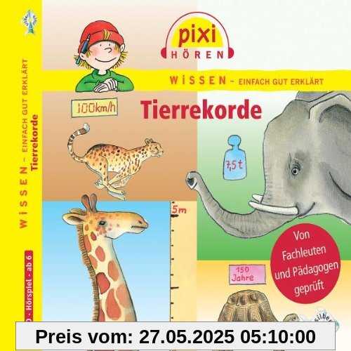 Pixi Hören: Tierrekorde. Hörspiel