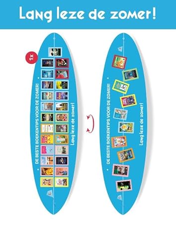 Plafondhanger Surfplank Zomerlezen 2025: De bestelperiode is verlopen. U kunt nog bestellen maar komt op de reservelijst. Uitlevering van producten is ... u besteld heeft tijdens de bestelperiode von CPNB Zomerlezen 2025