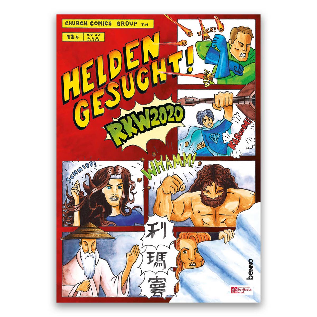Plakat »Helden gesucht!« A2 Plakat »Helden gesucht!« A2 von St. Benno Verlag