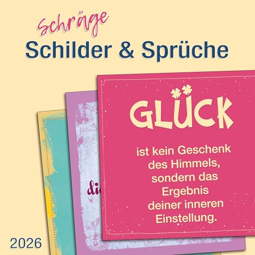 Planer mit Sprüchen 2026: Kalender 2026 (Artwork Edition) von Tushita PaperArt