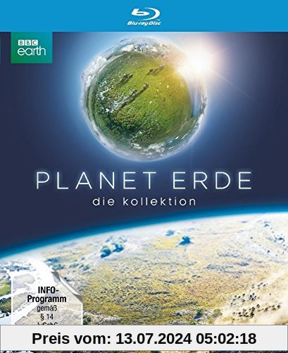 Planet Erde - Die Kollektion. Limited Edition im edlen Bookpak. Planet Erde & Planet Erde II erstmals in einer Sammelbox. [Blu-ray]