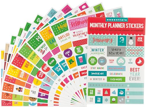 Planner Stickers Month by Month
