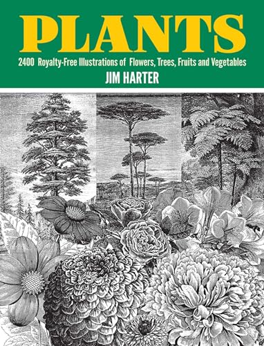Plants: 2,400 Royalty-Free Illustrations of Flowers, Trees, Fruits and Vegetables: 2400 Designs (Dover Pictorial Archives): 2400 Copyright-Free ... Vegetables (Dover Pictorial Archive Series)
