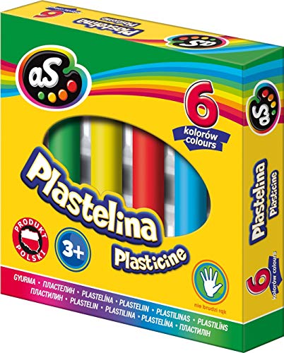 Plastelina AS 6 kolorów von Astra