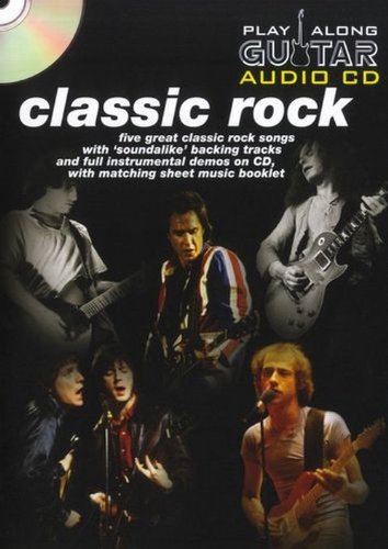 Play Along Guitar Audio CD: Classic Rock: Play-Along, CD für Gitarre von Music Sales Limited