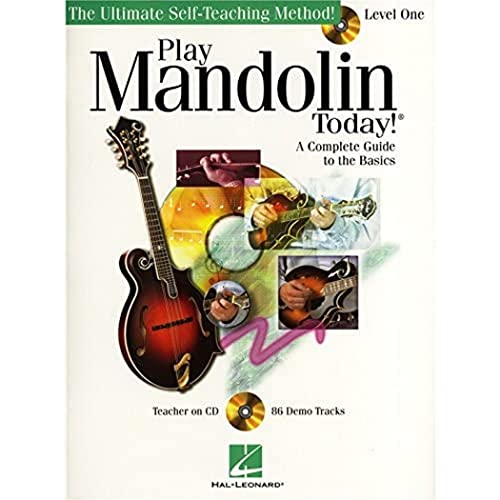 Play Mandolin Today! Level 1 (Book & CD): Noten, CD, Lehrmaterial, Tabulatur für Mandoline (Ultimate Self-Teaching Method!) von HAL LEONARD