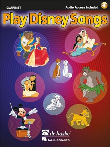 Play Disney Songs Clarinette +CD