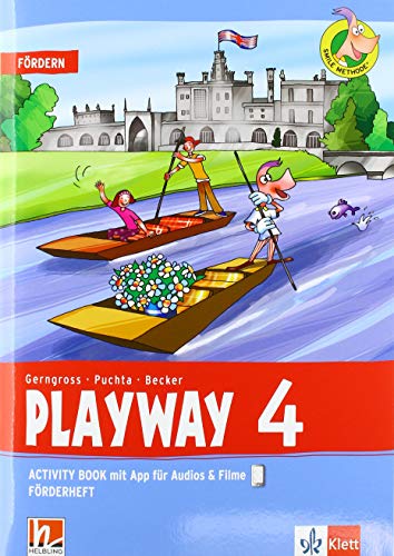 Playway 4. Ab Klasse 1. Ausgabe Hamburg, Rheinland-Pfalz, Nordrhein-Westfalen, Berlin, Brandenburg: Activity Book Fördern Klasse 4 (Playway. Für den Beginn ab Klasse 1. Ausgabe ab 2019) von Klett Ernst /Schulbuch