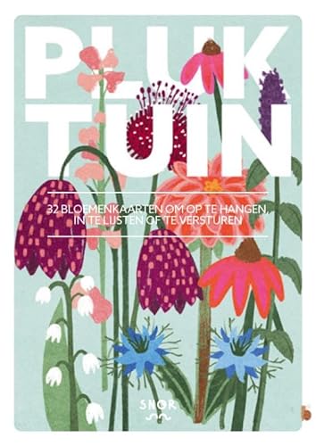 Pluktuin: 32 bloemenkaarten von Uitgeverij Snor