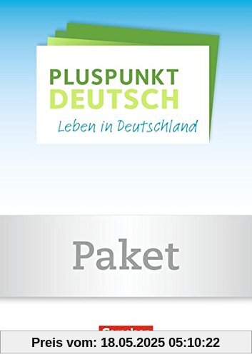Pluspunkt Deutsch - Leben in Deutschland - Allgemeine Ausgabe: A1: Teilband 1 - Arbeitsbuch und Kursbuch: 120563-8 und 120564-5 im Paket Pluspunkt Deutsch - Leben in Deutschland - Allgemeine Ausgabe: A1: Teilband 1 - Arbeitsbuch und Kursbuch: 120563-8 und 120564-5 im Paket