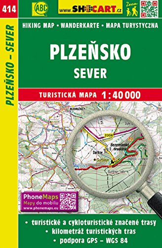 Plzeňsko - sever / Pilsen - Nord (Wander - Radkarte 1:40.000) (SHOCart Wander - Radkarte 1:40.000 Tschechien, Band 414)