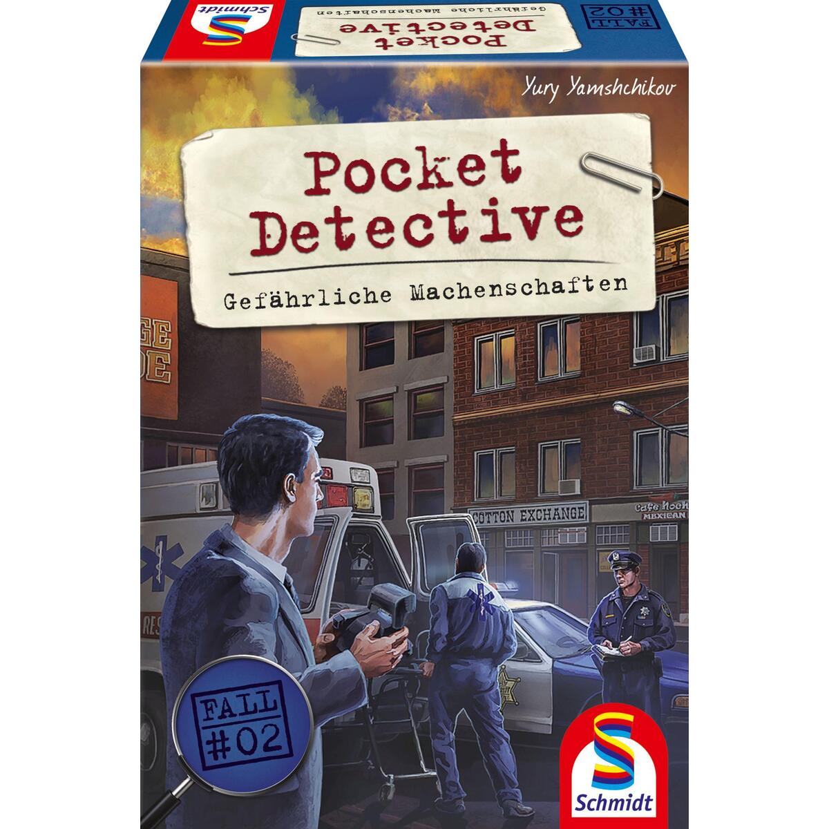 Pocket Detective, Gefährliche Machenschaften von Schmidt Spiele GmbH