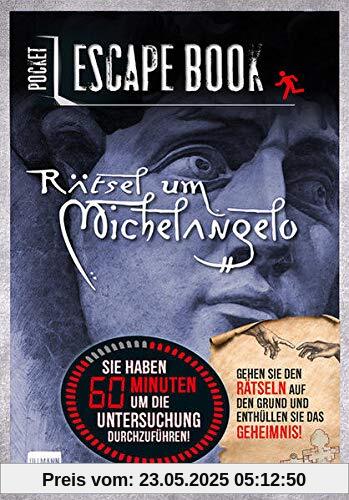 Pocket Escape Book (Escape Room, Escape Game): Rätsel um Michelangelo