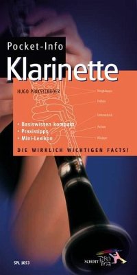 Pocket-Info Klarinette von Schott Music, Mainz