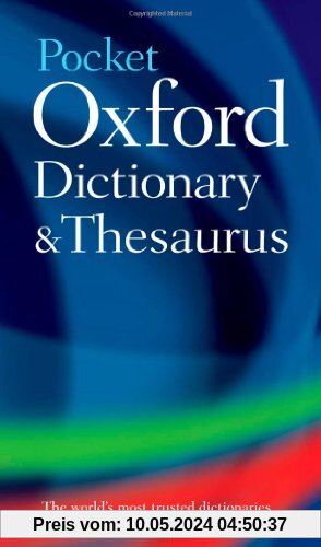 Pocket Oxford Dictionary and Thesaurus (Dictionary/Thesaurus)