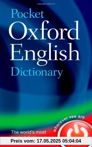 Pocket Oxford English Dictionary