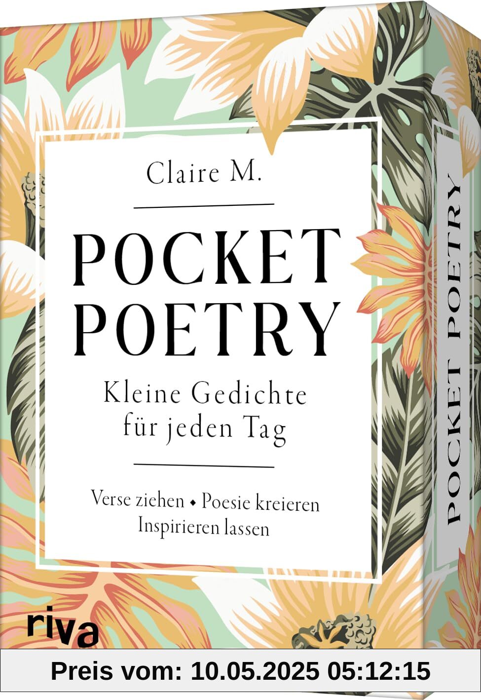 Pocket Poetry: Kleine Gedichte für jeden Tag. Verse ziehen - Poesie kreieren - Inspirieren lassen. Für mehr Kreativität und Inspiration im Leben. Geschenk zum Valentinstag, Jahrestag Pocket Poetry: Kleine Gedichte für jeden Tag. Verse ziehen - Poesie kreieren - Inspirieren lassen. Für mehr Kreativität und Inspiration im Leben. Geschenk zum Valentinstag, Jahrestag