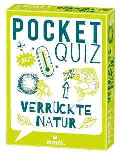 Pocket Quiz Verrückte Natur von moses. Verlag