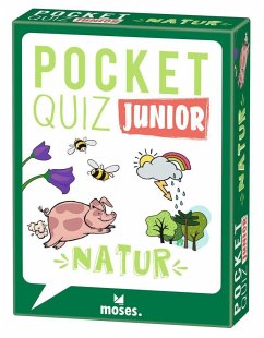 Pocket Quiz junior Natur von moses. Verlag
