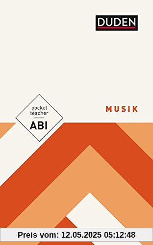 Pocket Teacher Abi Musik: Kompaktwissen Oberstufe (Cornelsen Scriptor - Pocket Teacher)