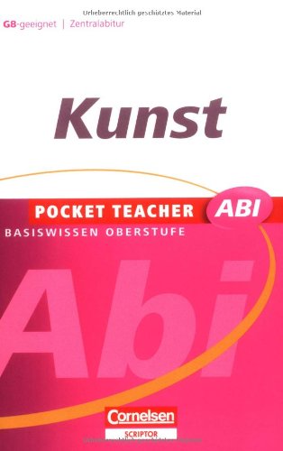 Pocket Teacher Abi - Sekundarstufe II: Kunst
