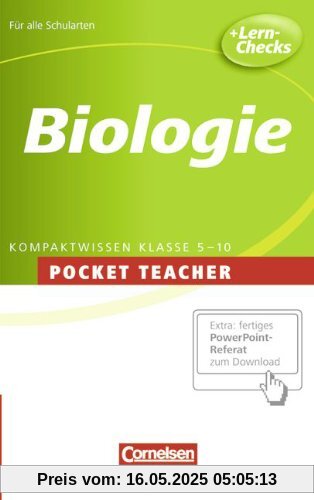 Pocket Teacher - Sekundarstufe I: Biologie
