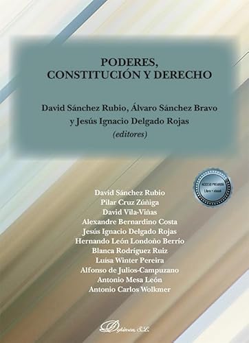 Poderes, constitución y derecho von Editorial Dykinson, S.L.