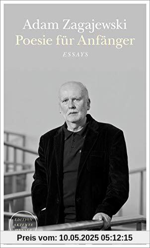 Poesie für Anfänger: Essays Poesie für Anfänger: Essays