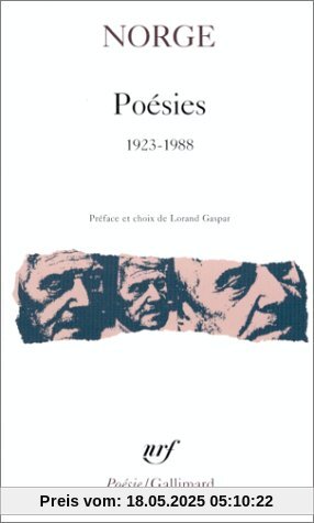 Poesies 1923 1988 (Poesie/Gallimard)