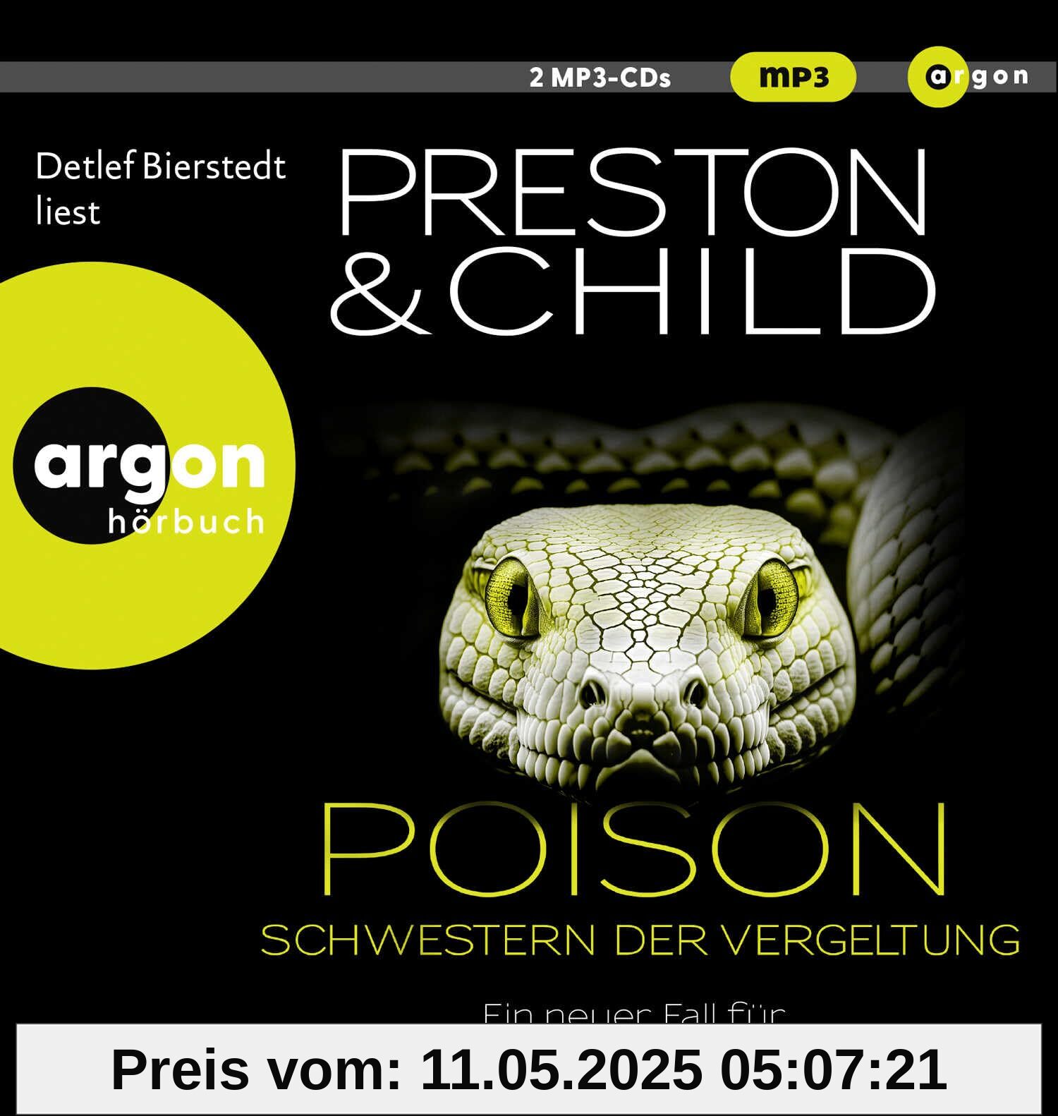 Poison – Schwestern der Vergeltung: Ein neuer Fall für Special Agent Pendergast. Thriller | Action-Thriller mit einem spannenden Mix aus Mystery, Drama und historischen Elementen Poison – Schwestern der Vergeltung: Ein neuer Fall für Special Agent Pendergast. Thriller | Action-Thriller mit einem spannenden Mix aus Mystery, Drama und historischen Elementen